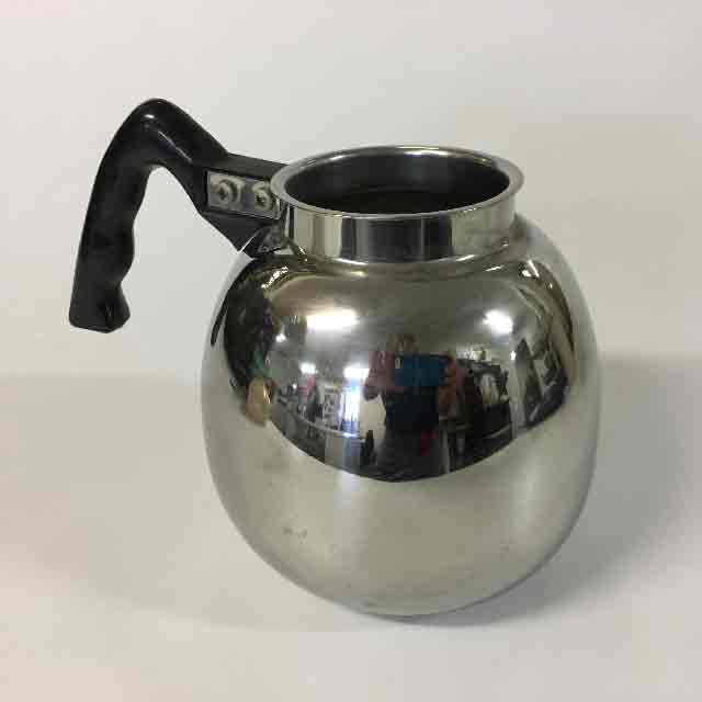 JUG, Chrome w Black Handle